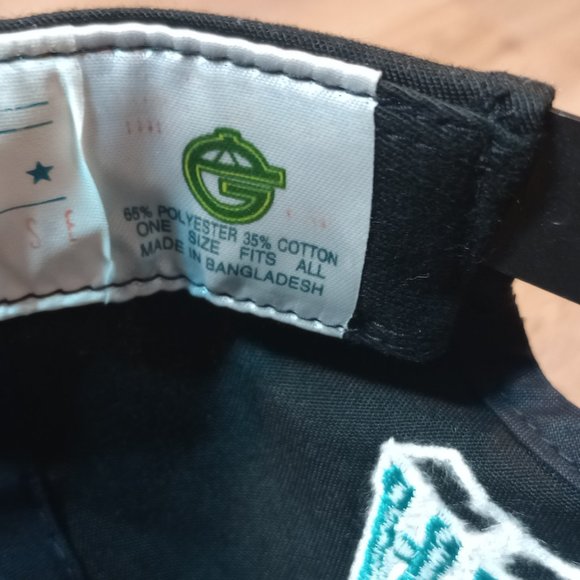 VINTAGE 90s Arizona Diamondbacks Hat Wave Snapback G Cap Spellout One Size Adult - Picture 10 of 13